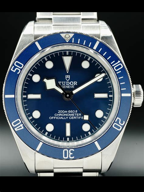 blue dial tudor